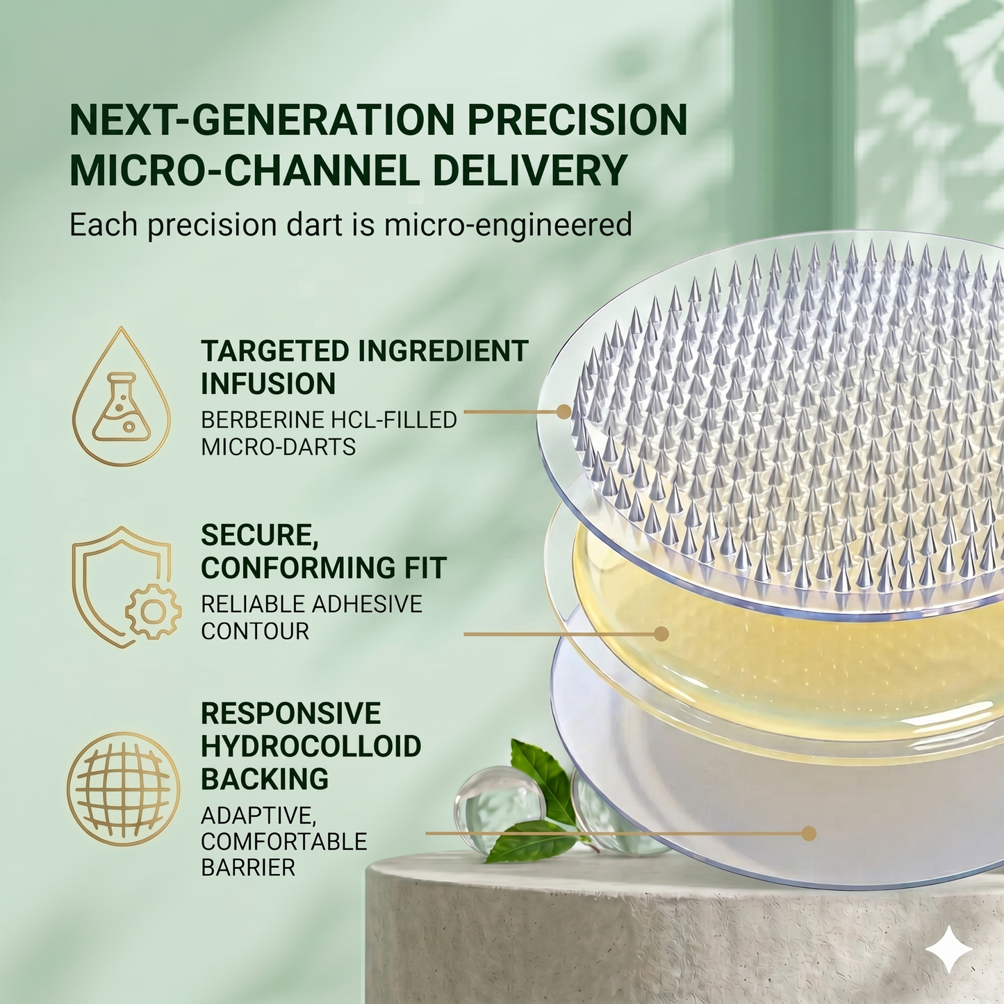 SlimSmileify™ Berberine 10-in-1 Nano Microneedle Slimming Patch
